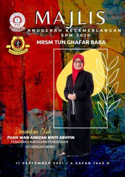 Majlis Anugerah Kecemerlangan Spm Mrsm Tgb Membalik Pdf