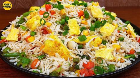 Egg Fried Rice Chinese Recipe Simple Egg Fried Rice Restaurant Style By Aqsas Cuisine Fried