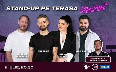 Stand Up Comedy Cu Radu Buc Lae Ioana State M L Ele I Geo Adrian