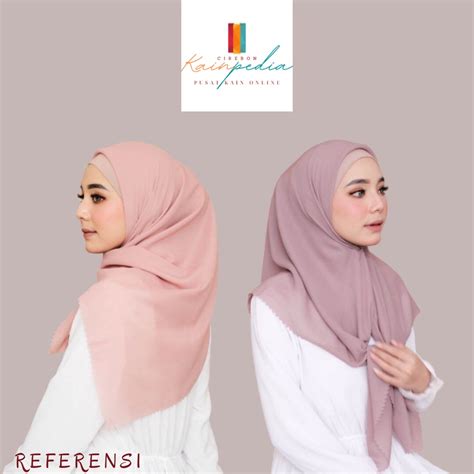 Jual Bahan Kain Potton Watersplash Polly Cotton Hijab Bellasquare