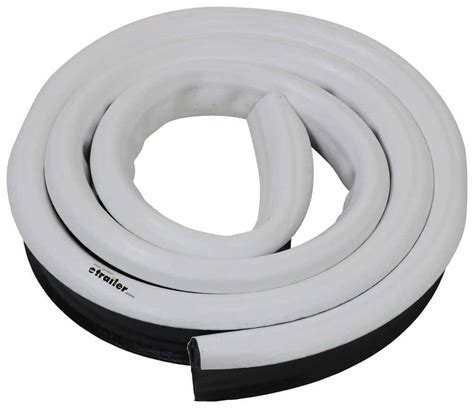 Taylor Made Commercial Grade Dock Edging - 10' Long x 3-1/8" Tall - White PVC - P Shape Taylor ...