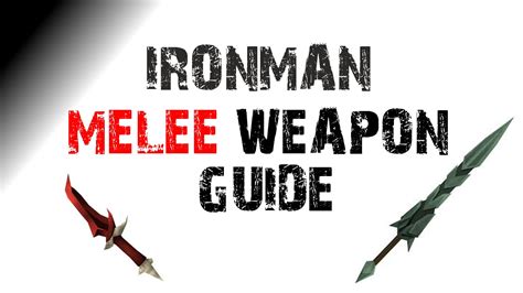 Rs3 Ironman Melee Weapons Guide And Tips Runescape 2015 Youtube