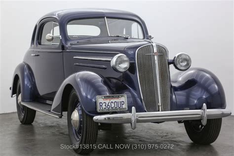 1936 Chevrolet Master Deluxe 5 Window Business Coupe Beverly Hills