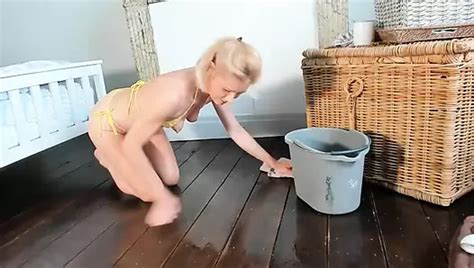 Naked Cleaning In Heels Belgian Mature Mature Porn By FapHouse XHamster