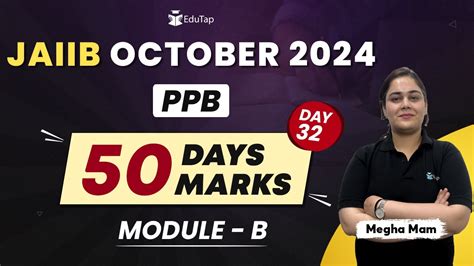 JAIIB PPB Module B Preparation Lectures JAIIB PPB EduTap Free Classes