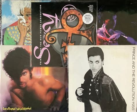 Prince 5 X Single 45s From Prince 7 Inch And Maxis Catawiki