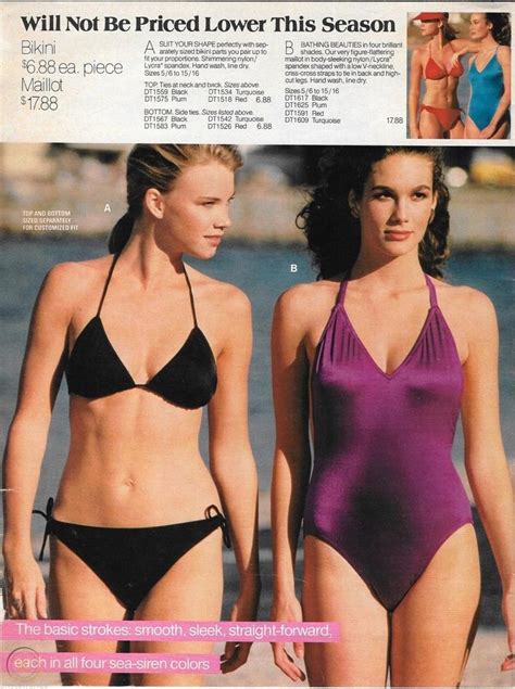 Vintage Avon Fashions Spring Sale 1984 Lingerie Swimwear Clothing Catalog 1806797150