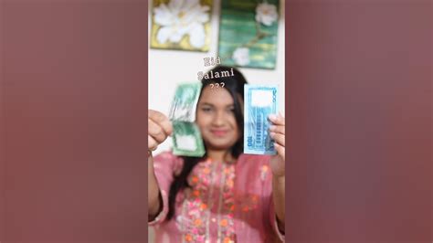 Diy Eid Salami Cardeid Greetings Cardhow To Make Eidi Envelopeflossy