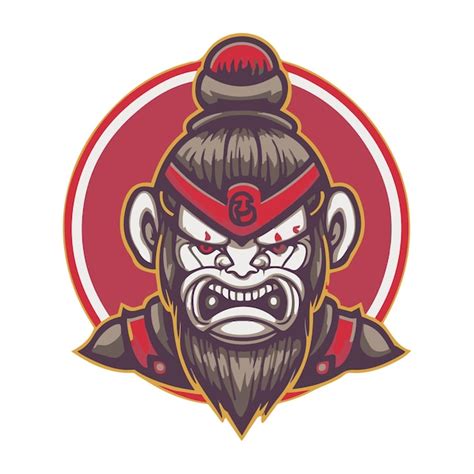 Premium Vector Angry Monkey Mascot