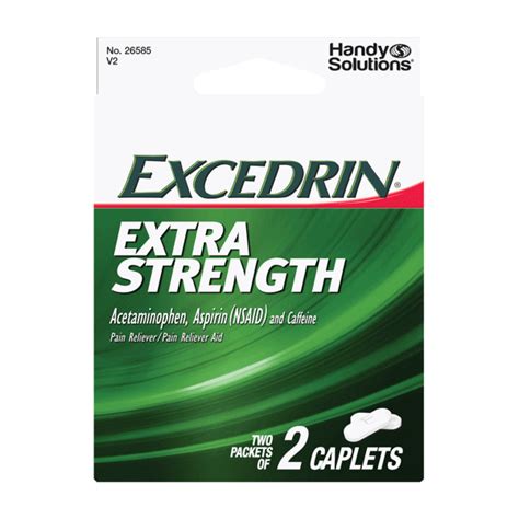 Excedrin Extra Strength Tabs 2 Dose - PTL ONE