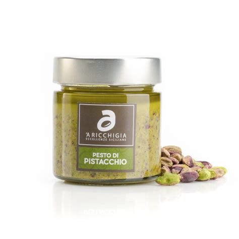 Sicilian Pistachio Pesto 6 7 Oz 190 Gr A Ricchiggia Love To Italy