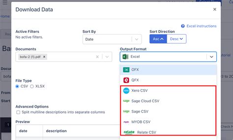 How To Convert Boa Bank Statement To Excel Csv And Qbo In Minute Or