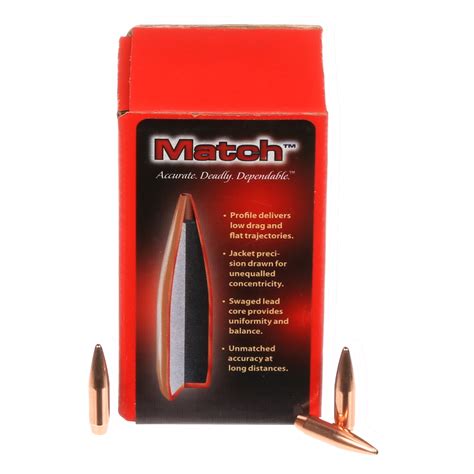 Murdoch S Hornady Cal Grain Bthp Match Bullets