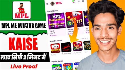 Mpl Me Aviator Game Kaise Khele MPL ME AVIATOR Game Kaise Laye Mpl