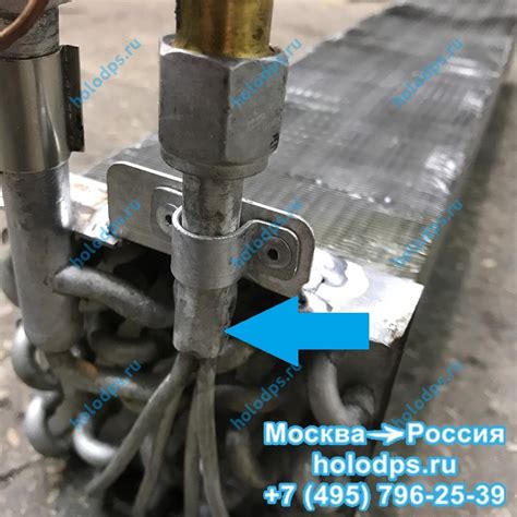 Сварка аргоном конденсора накрышного кондиционера, микроавтобус Sprinter