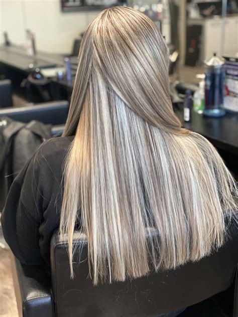 Ash Blonde Hair Balayage Blonde Foils Hair Foils Brown Hair With