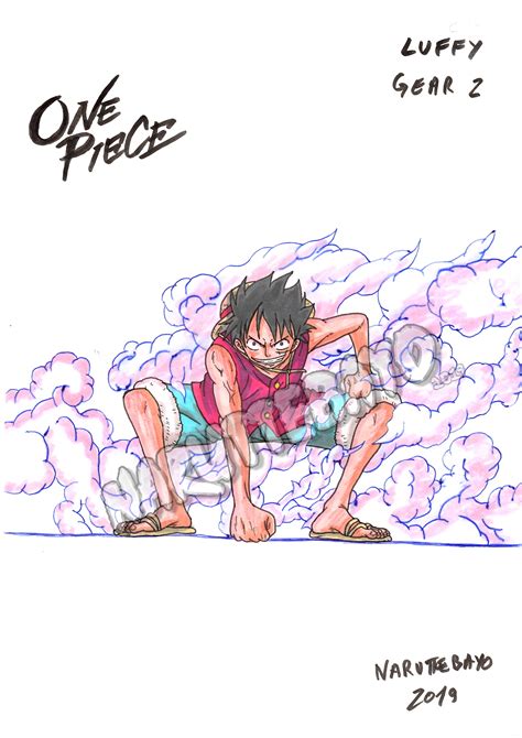 luffy gear 2 by Naruttebayo67 on DeviantArt