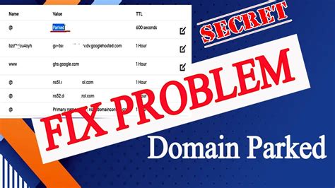 How To Fix The Domain Parked Problem In Godaddy Custom Domain In