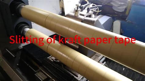 Recyclable Brown Kraft Paper Tape Self Adhesive Shipping Tape For