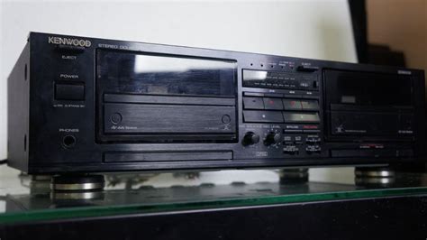 Kenwood Kx W6010 Double Cassette Deck Audio Other Audio Equipment On Carousell