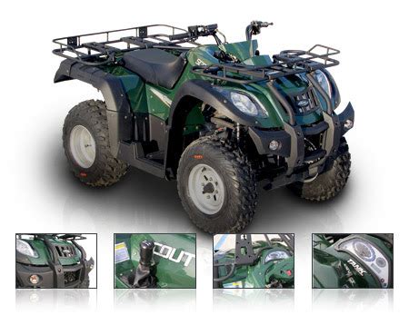 250cc Jianshe JS250 ATV 5 Farm Quad Bike Semi Auto Shaft ATV For Sale