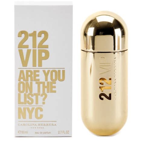 212 VIP Are You On The List? NYC - Carolina Herrera - 80 ml - EDP ...
