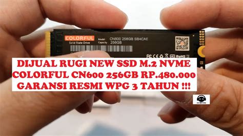 Unboxing Jual Rugi Ssd M Nvme Colorful Cn Gb Ds Review