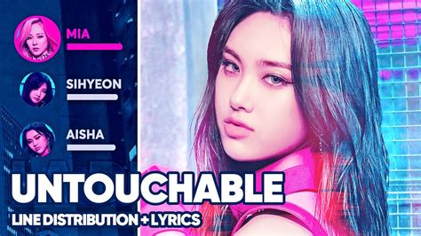 Everglow Untouchable Line Distribution Lyrics Color Coded Patreon