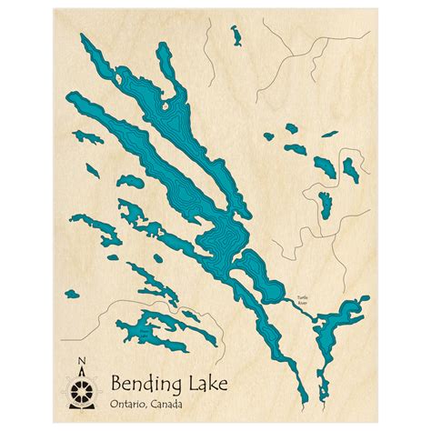 Bending Lake Custom Laser Cut Art Lake Art Llc