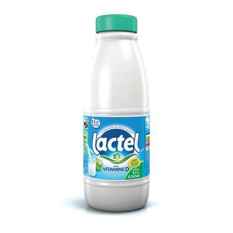 Lait Ecr M Uht Vitamine D Lactel La Bouteille De L Prix Carrefour