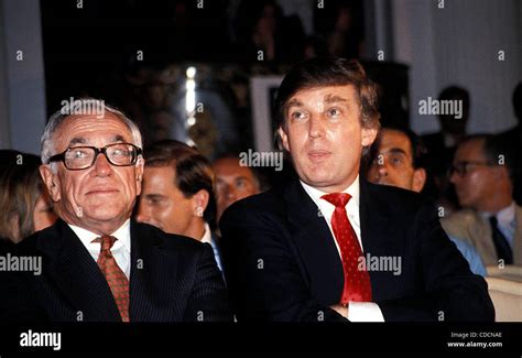 F8781.MALCOLM FORBES AND DONALD TRUMP. / 1989.DTRUMPMN(Credit Image: Â ...