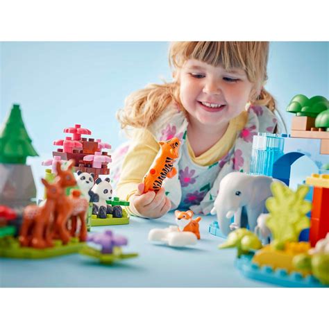 lego duplo 3 in 1 wild animal families 92 pieces 4