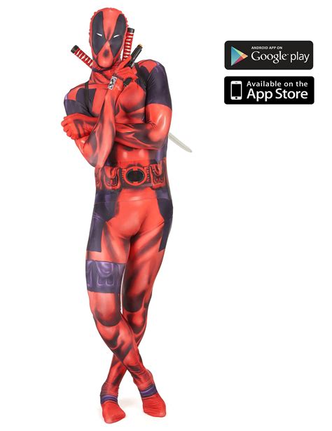 Déguisement Deadpool™ Zapper Adulte Morphsuits™ Ce Costume Morphsuits