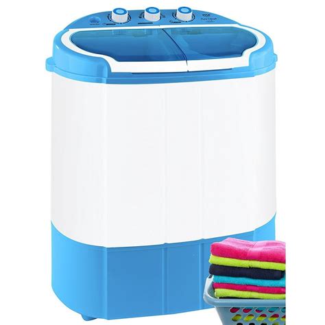 Pyle Azpucwm22 Mini Portable Washing Machine Spin Dryer