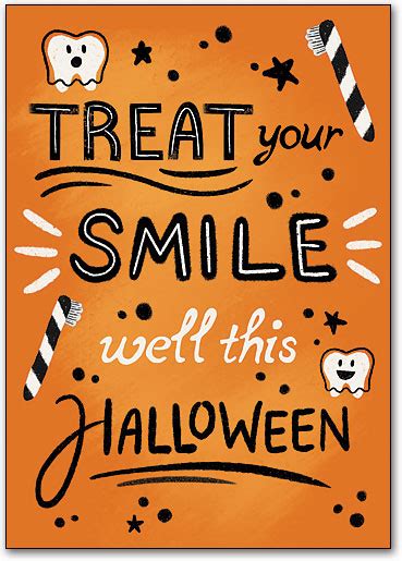 Dental Halloween Recall Postcards Smartpractice Dental