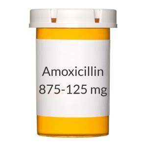 Amoxicillin/clavulanate 875-125mg Tablets