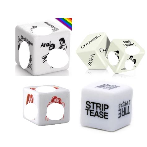 Dado Adulto Hot Gay Strip Lesbica Jogo Do Prazer Shopee Brasil