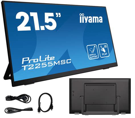 Monitor Dotykowy Iiyama Prolite T Msc B Ips Led Hdmi Dp