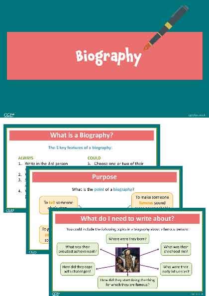biography years   cgp