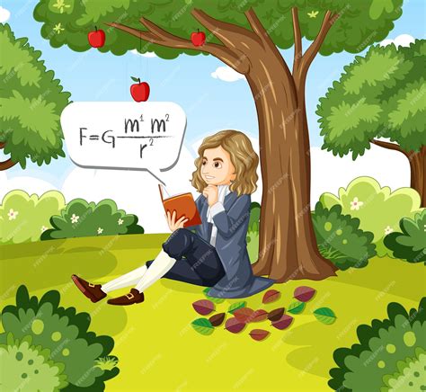 Isaac Newton Gravity Apple