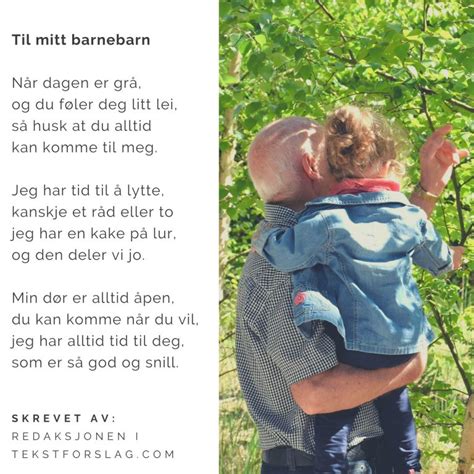 Dikt Til Barnebarn Fine Dikt Til Dine Barnebarn