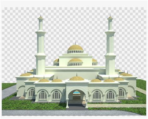 Mosque Sketchup Clipart Sultan Ahmed Mosque Kaaba Transparent Png