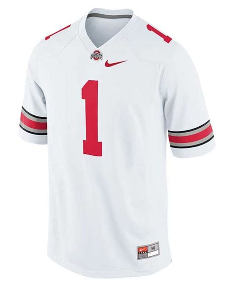 Nike Men's Ohio State Buckeyes Replica Football Game Jersey | Nike ohio ...