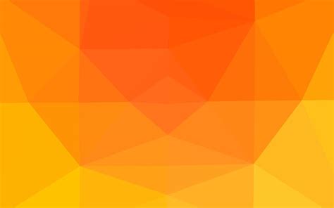 Light Yellow, Orange vector polygonal pattern. 42382719 Vector Art at Vecteezy