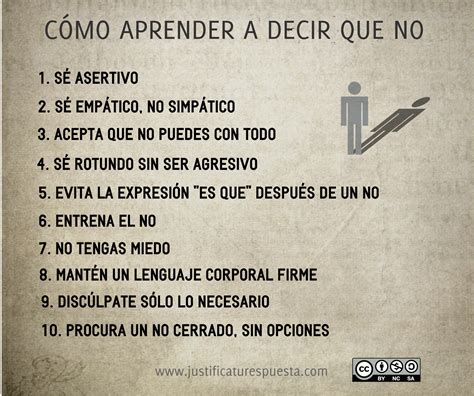 10 Consejos Para Aprender A Decir Que No Sin Sentirte Culpable