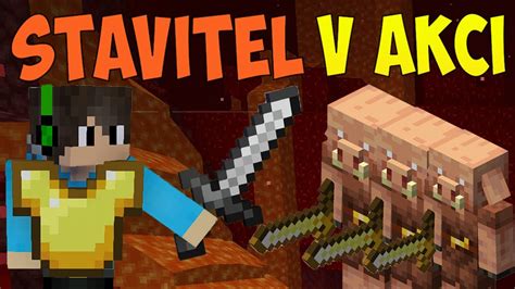 Minecraft Stavitel V Akci 14 Těžba V Netheru Youtube