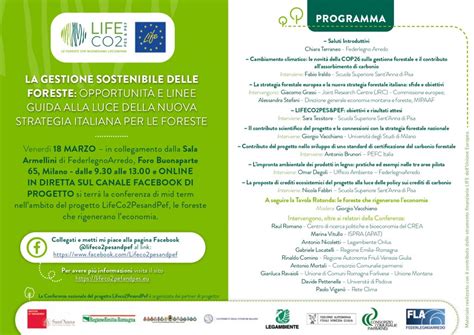 Conferenza Di Mid Term Del Progetto Lifeco Pes Pef La Gestione