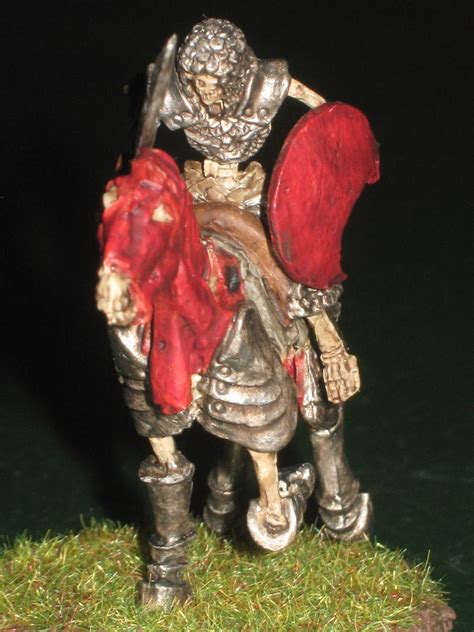 The Miniatures Man Mounted Skeleton In 28mm From Gamezone