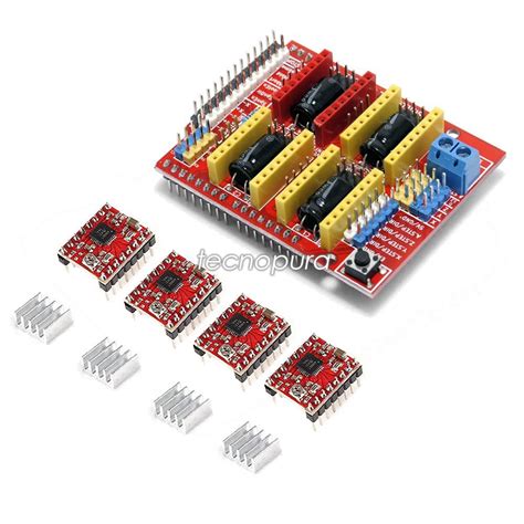 Controlador Driver Motor Paso A Paso Pololu A4988 Impresoras 3D