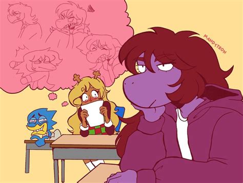 Noelle Daydreaming About Susie Deltarune Know Your Meme